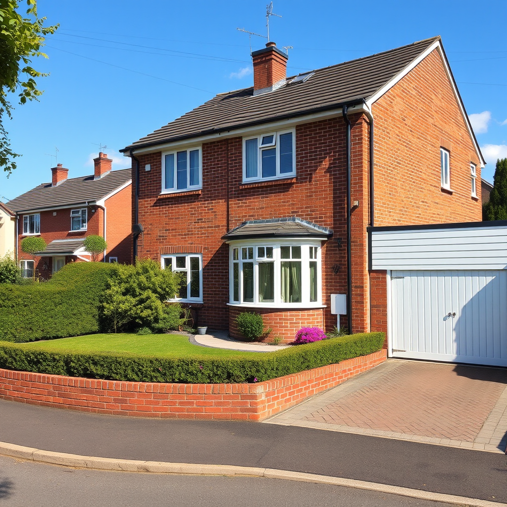 Spacious four-bed semi in desirable area listed for £330k
